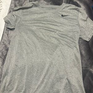Nike Dri-FIT Heather Gray Tee
